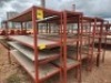 5 - ITEMS Steel shelf
2.45m (L) x 590mm (W) x 1.8m (H)