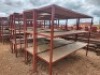 5 - ITEMS Steel shelf
2.45m (L) x 590mm (W) x 1.8m (H) - 2