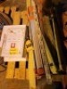 7 - ITEMS Tripod stands & First aid box & Surveying equipment