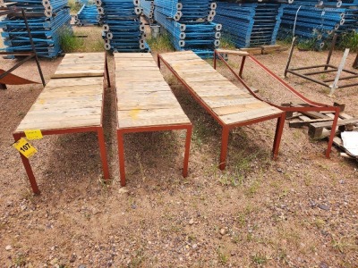 4 - ITEMS Shelf Steel 
2,45m (L) x 600mm (W) x590m (H)