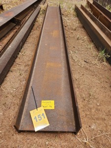 1 - ITEM I-Beam 
410mm (W) x 180mm (H) x 12mm (T) x 3.81m long