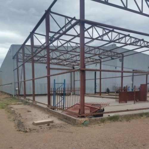 1 Item Store 25m (L) x 12m (W) x 6m (H) including galvanised&nbsp;IBR&nbsp;sheeting