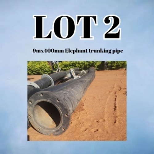 1X Farm Equipment Elephant Trunking Pipe Lourens Rich