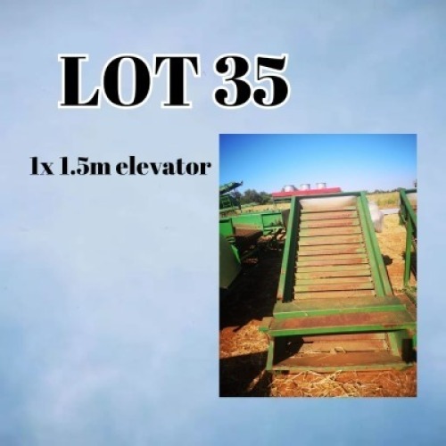 1X Farm Equipment Elevator Lourens Rich