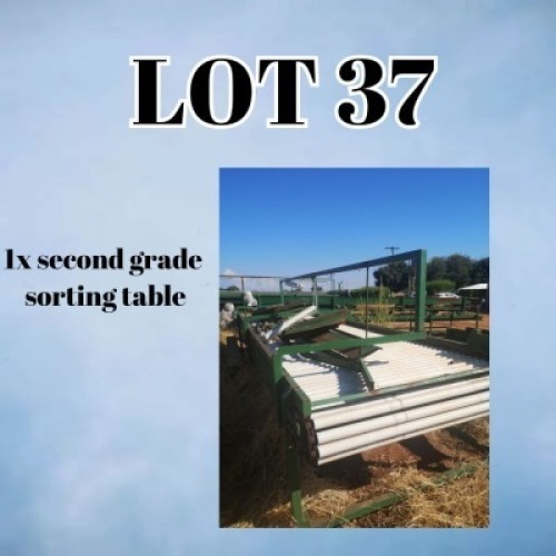 1X Farm Equipment Sorting Table Lourens Rich