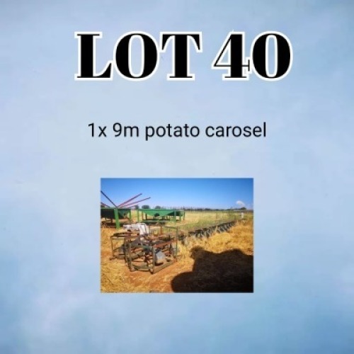 1X Farm Equipment Potato Carocel Lourens Rich