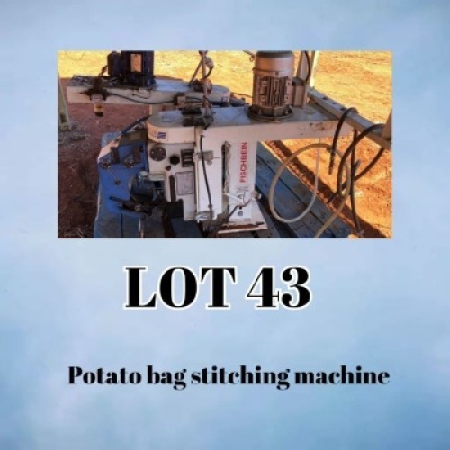 1X Farm Equipment Potata Stitching Machine Lourens Rich