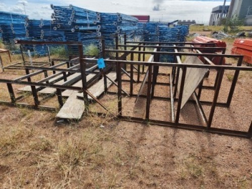 1 - ITEM Steel shelf - SEE DESCRIPTION