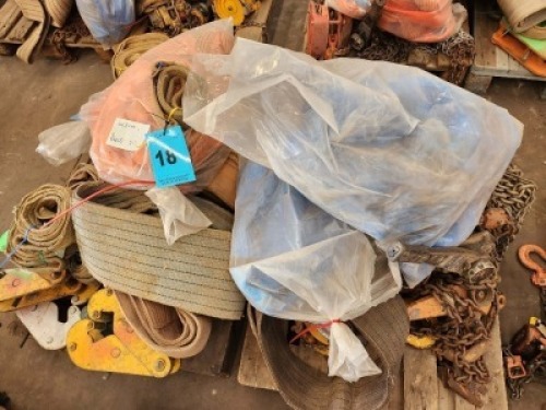 38 - ITEMS Rigging equipment, see description below&nbsp;for&nbsp;details