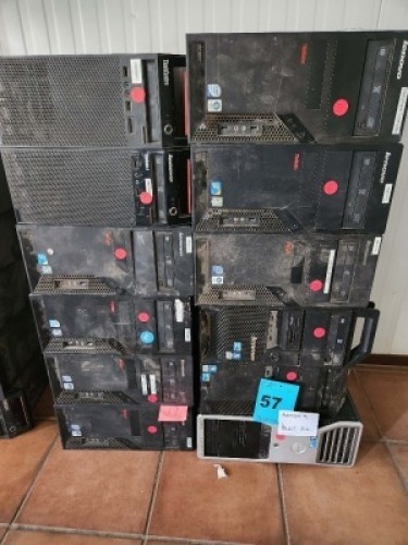 12 - ITEMS Desktop Computers - SEE DESCRIPTION
