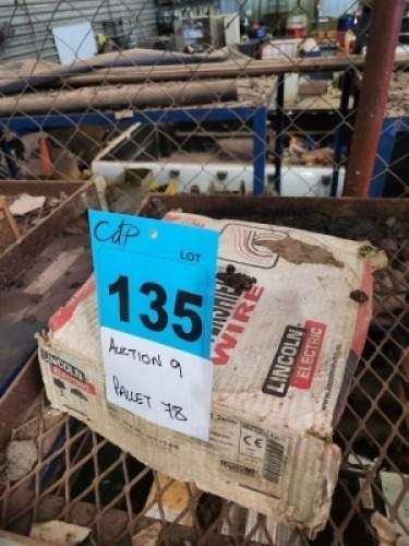 15kg LINCOLN FLUX CORE WIRE - SEE DESCRIPTION
