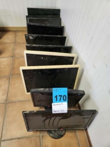 10 - ITEMS PC Monitors - SEE DESCRIPTION