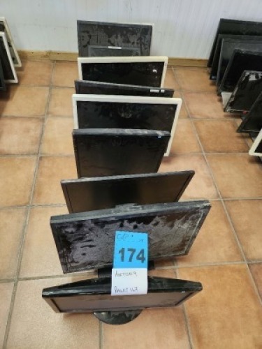 10 - ITEMS PC Monitors - SEE DESCRIPTION