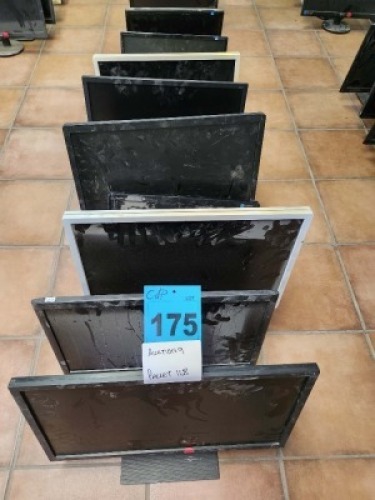 10 - ITEMS PC Monitors - SEE DESCRIPTION