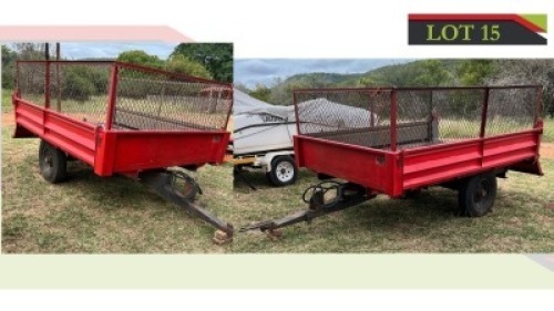 1X Tipping Trailer Neels Griehaber (See Description for Details)