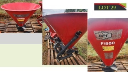 1X Fertilizer Spreader Lofdal (See Description for Details)