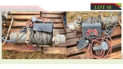 1X Winch MC van Deventer (See Description for Details)