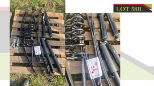1X Leave Springs, Shocks Bernick Fourie (See Description for Details)