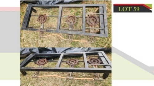 1X Gas Stove Bernick Fourie (See Description for Details)