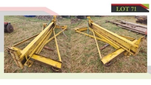 1X Gantry Loading Frame Bernick Fourie (See Description for Details)