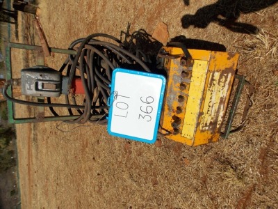 1X Tonco 250A Oliebed welder + Trollie