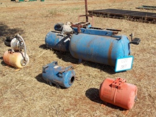 1X Old High Press Tanks (Job Lot)