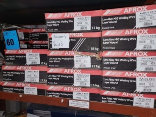 510kg AFROX MIG WIRE(SEE DESCRIPTION)