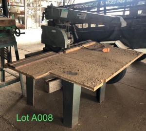 RADIAL ARM WOODSAW 3PHASE