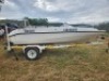 FLOOR ITEM - 1 X Sunseeker LTB-9430-R Motorboat, 115 Mercury Motor with Trailer