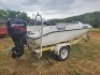 FLOOR ITEM - 1 X Sunseeker LTB-9430-R Motorboat, 115 Mercury Motor with Trailer - 3