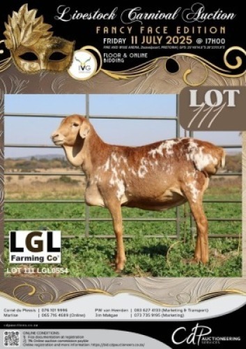 1 X PERSIE EWE LGL FARMING CO