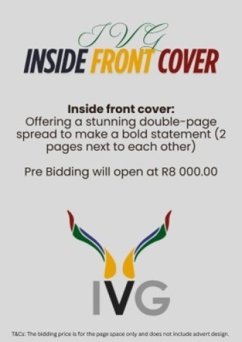 1 X JOURNAL MAGAZINE ADVERTISEMENT IVG ASSOCIATION