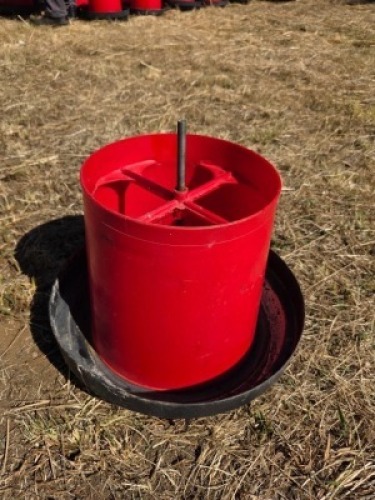 4 X CHICKEN FEEDERS FAR THE BEST FARM