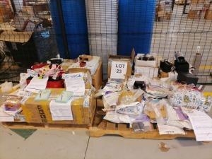 LOCAL - 2 PALLETS - JEWELLERY, WATCHES, PENS & PERSONAL EFFECTS