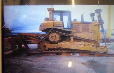 EXPORT (EXCEPT BLNS) - 02X PKGS - USED BULL DOZER (ON FLAT RACK) SPARE PARTS (Bidding on contents of container only)