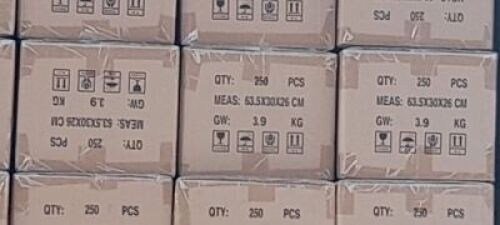 EXPORT (OFF AFRICAN CONTINENT) - FACE MASKS - 10 CONTAINERS - Bidding on contents of container only