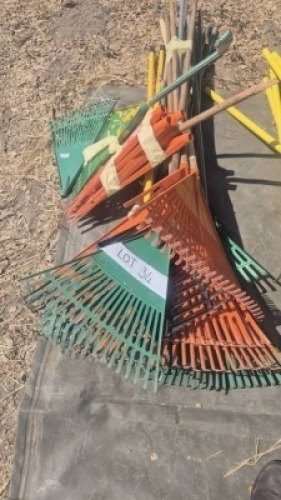 1 X Plastic Leaf Rakes WaterWay Investments