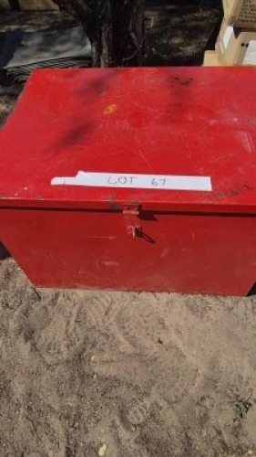 1 X Red Tool Box & Assorted Tools WaterWay Investments
