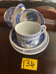 ANTIQUE CROCKERY BLUE