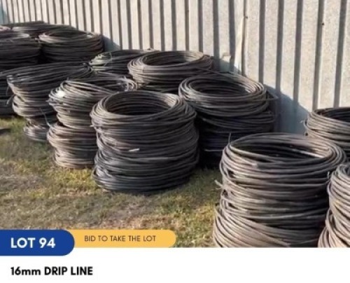 1 X 16MM DRIP LINE SARINE CONSTRUCTION