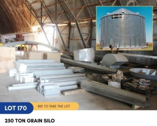 1 X 250TON GRAIN SILO SARINE CONSTRUCTION