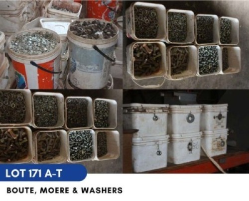 1 X BOUTE, MOERE & WASHERS SARINE CONSTRUCTION