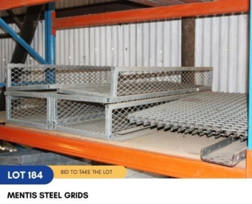 1 X MENTIS STEEL GRIDS SARINE CONSTRUCTION