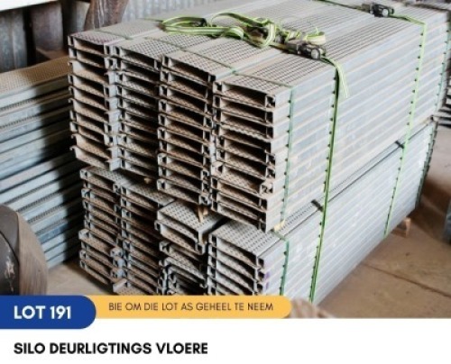 1 X SILO DEURLIGTINGS VLOERE SARINE CONSTRUCTION