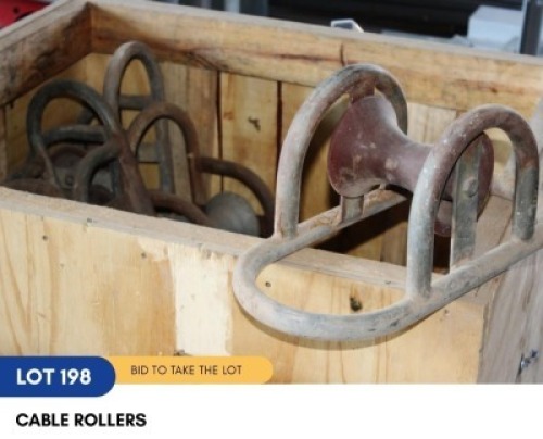 1 X CABLE ROLLERS SARINE CONSTRUCTION