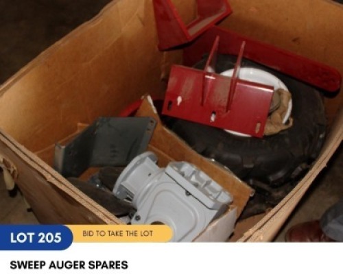 1 X SWEEP AUGER SPARES SARINE CONSTRUCTION