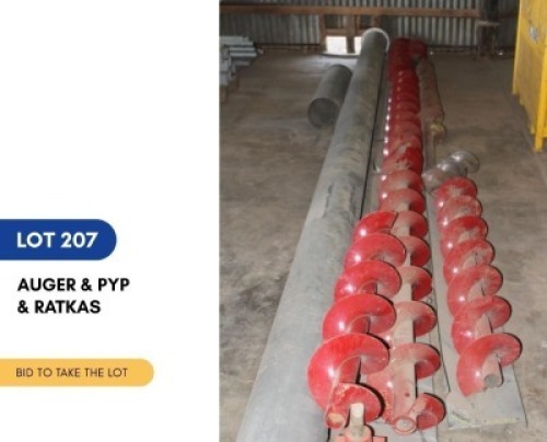 1 X AUGER & PYP & RATKAS SARINE CONSTRUCTION