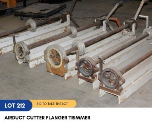 1 X AIRDUCT CUTTER FLANGER TRIMMER SARINE CONSTRUCTION
