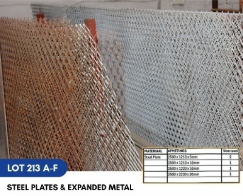 1 X EXPANDED METAL SARINE CONSTRUCTION