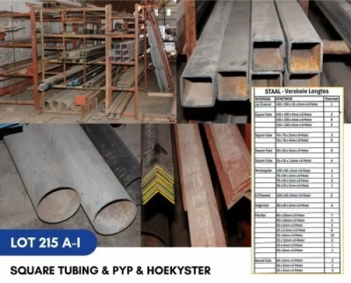 1 X SQUARE TUBING 100 X 100 X 4MM X 6M SARINE CONSTRUCTION